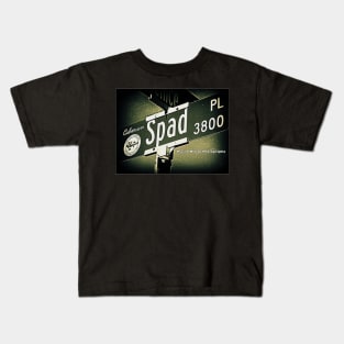 Spad Place, Culver City, California by Mistah Wilson Kids T-Shirt